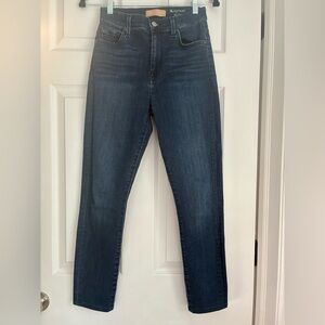 7 For All Mankind Dark Blue Skinny Jeans